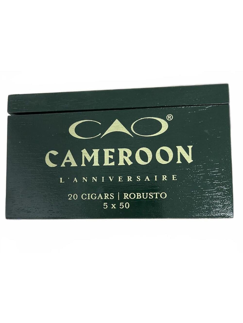 Decorative Hinged Cigar Box Cameroon L'Anniversaire NEW - Picture 5 of 6